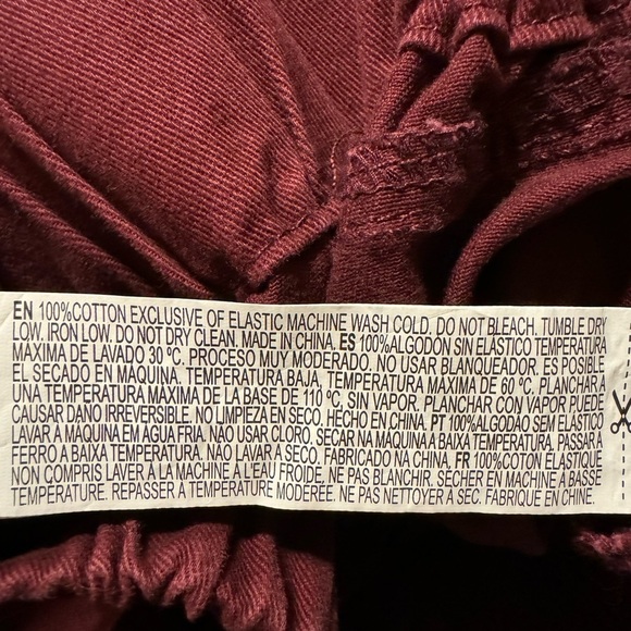 Forever 21 Twill Cargo Joggers size S - Picture 7 of 10